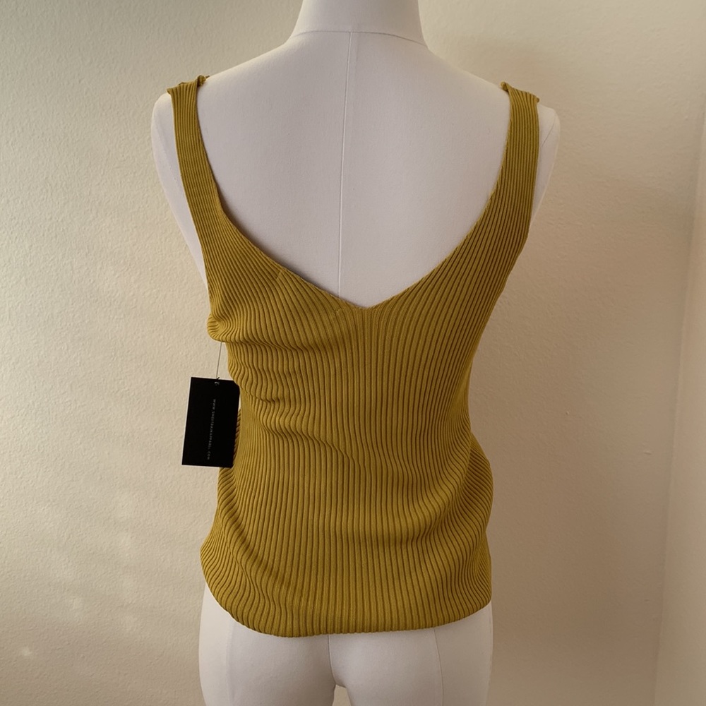 Woman’s Ribbed Tank Top - Picture 3 of 5
